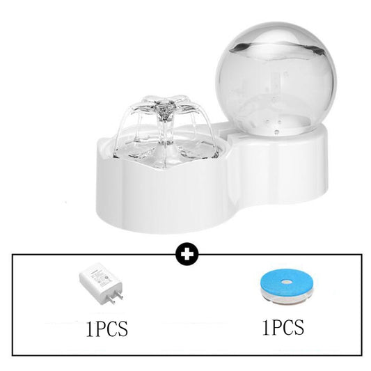 All-in-1 automatic fountain - food-safe plastic - 2.3 Liters