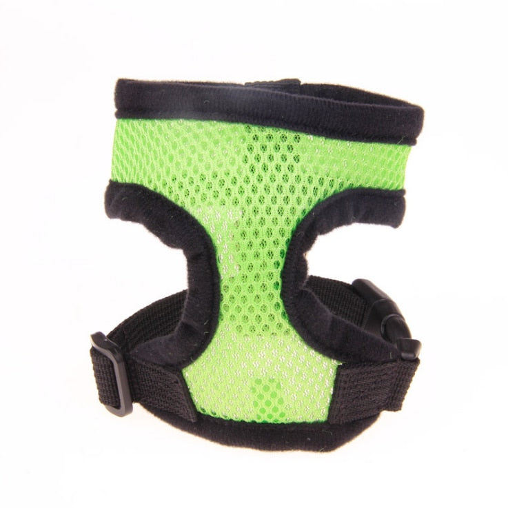 Mesh dog and cat harness - adjustable