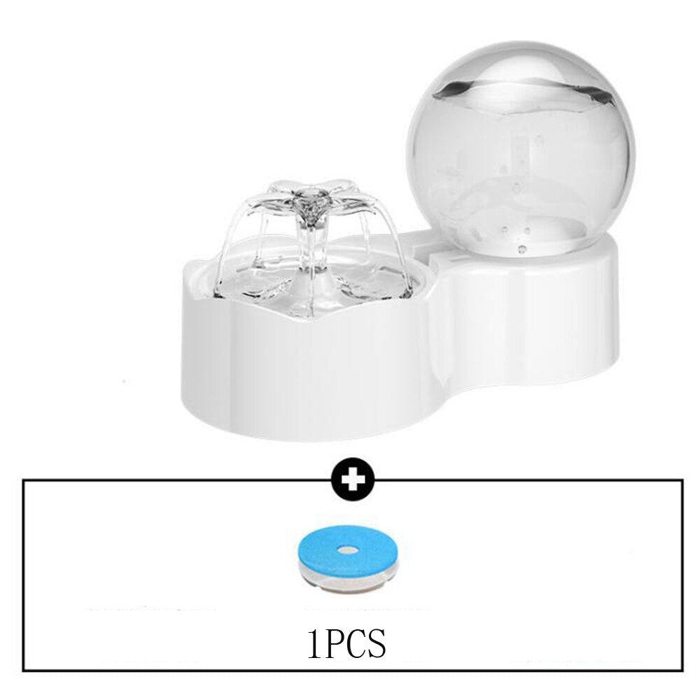 All-in-1 automatic fountain - food-safe plastic - 2.3 Liters