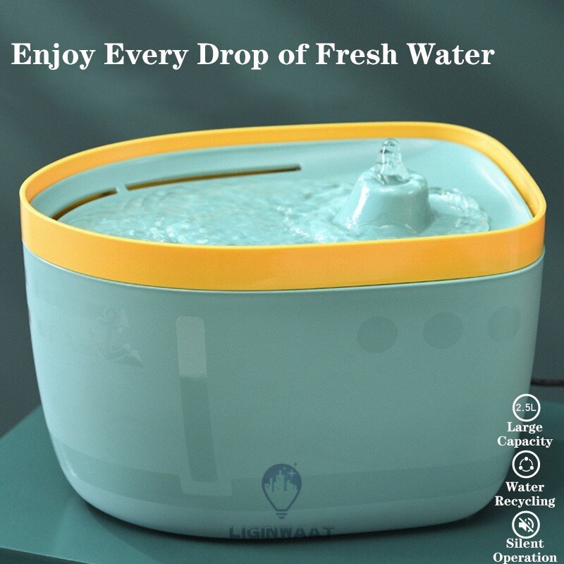 Whirlpool fountain - food grade plastic - 2.5 Liters