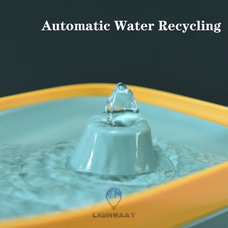 Whirlpool fountain - food grade plastic - 2.5 Liters