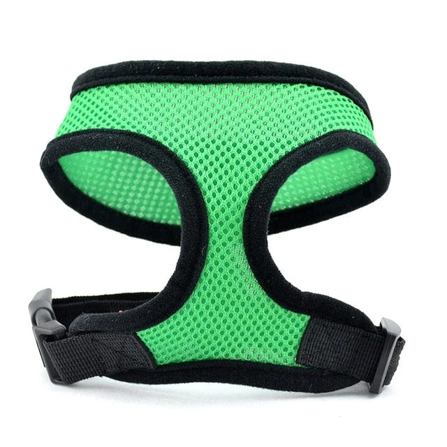 Mesh dog and cat harness - adjustable