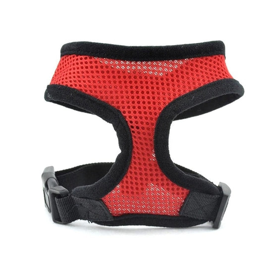Mesh dog and cat harness - adjustable