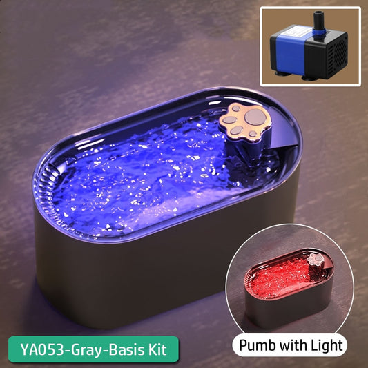 Fountain with automatic flow 3 liter - Intelligent fountain - plastic food