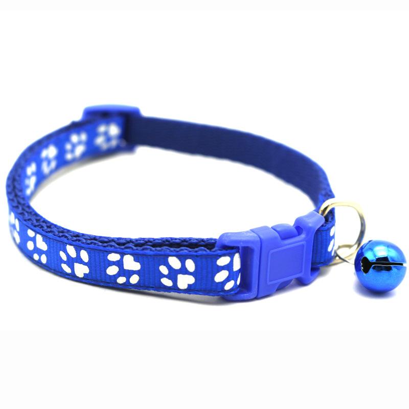 Colorful cat collar with bell - Adjustable and practical