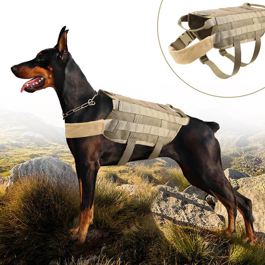 K9 Military Tactical Dog Harness - for small and large dogs