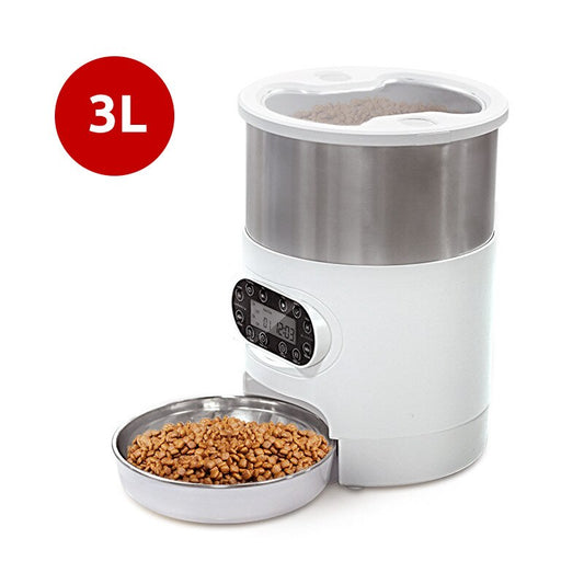 Automatic bowl - double stainless steel bowl