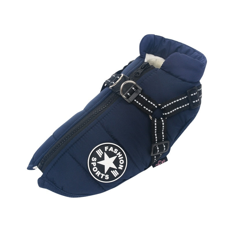 Manteau d'hiver imperméable pour chiens de petite et grande taille
