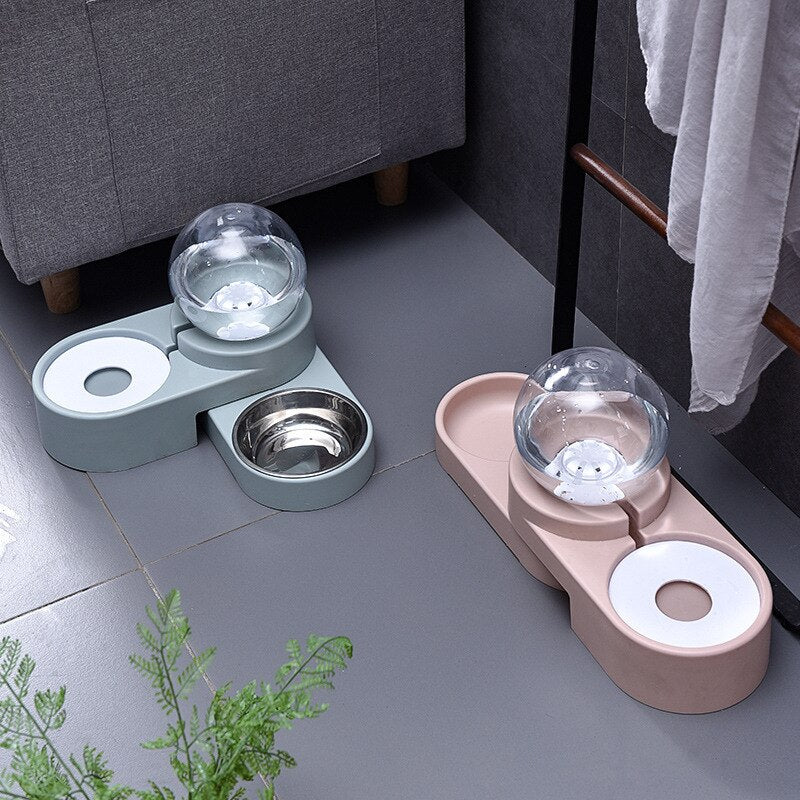 Bubble fountain – 3-in-1 – Practical and sober - food-grade plastic