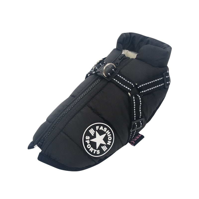 Manteau d'hiver imperméable pour chiens de petite et grande taille