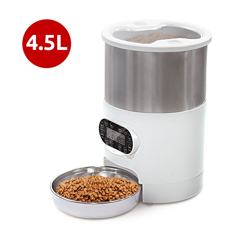 Automatic bowl - double stainless steel bowl