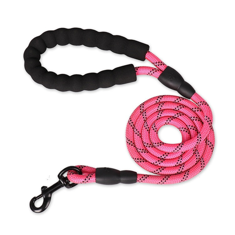 Leash for dog and cat adjustable - 150 / 200 / 300 cm - carabiner