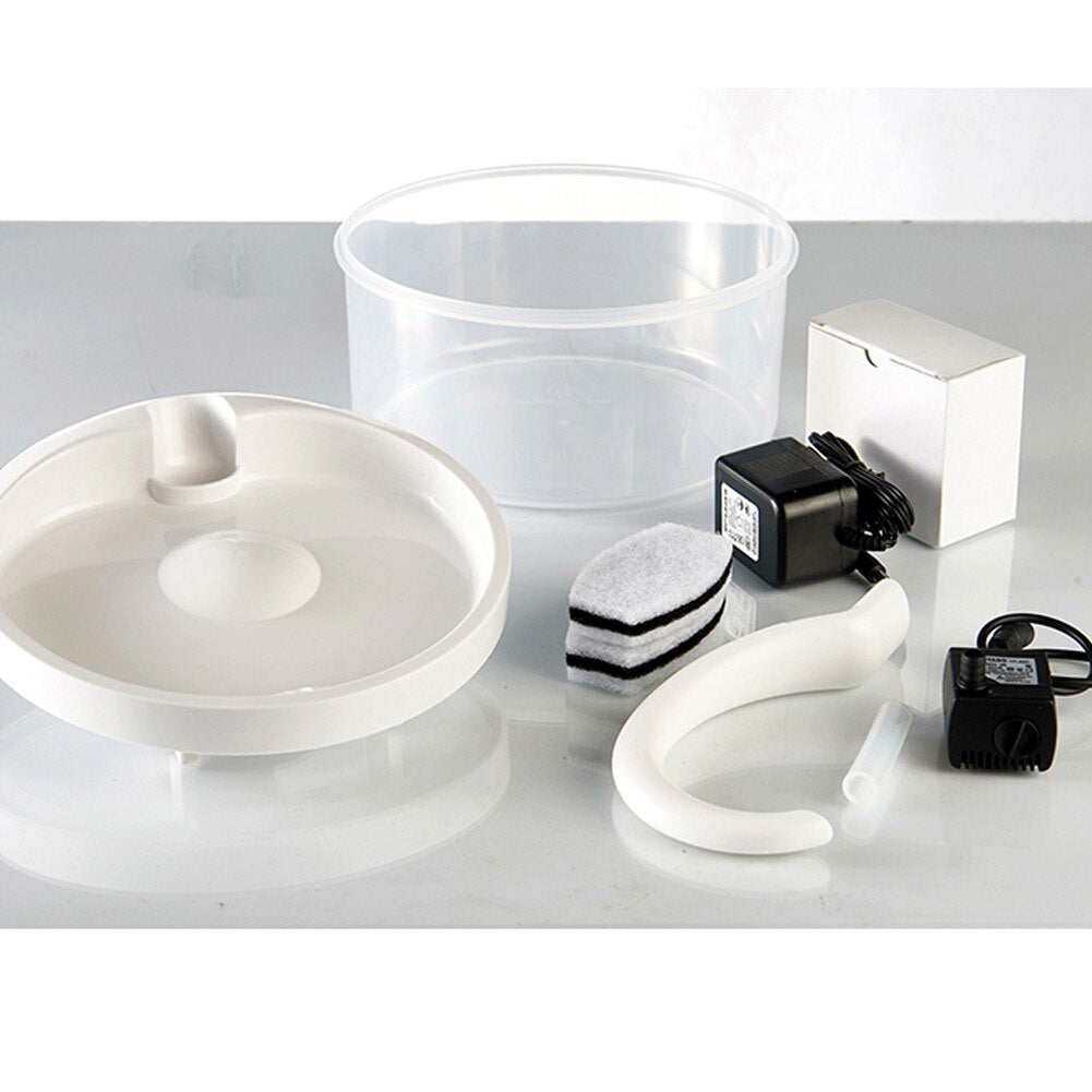 Food plastic swan spout flow fountain