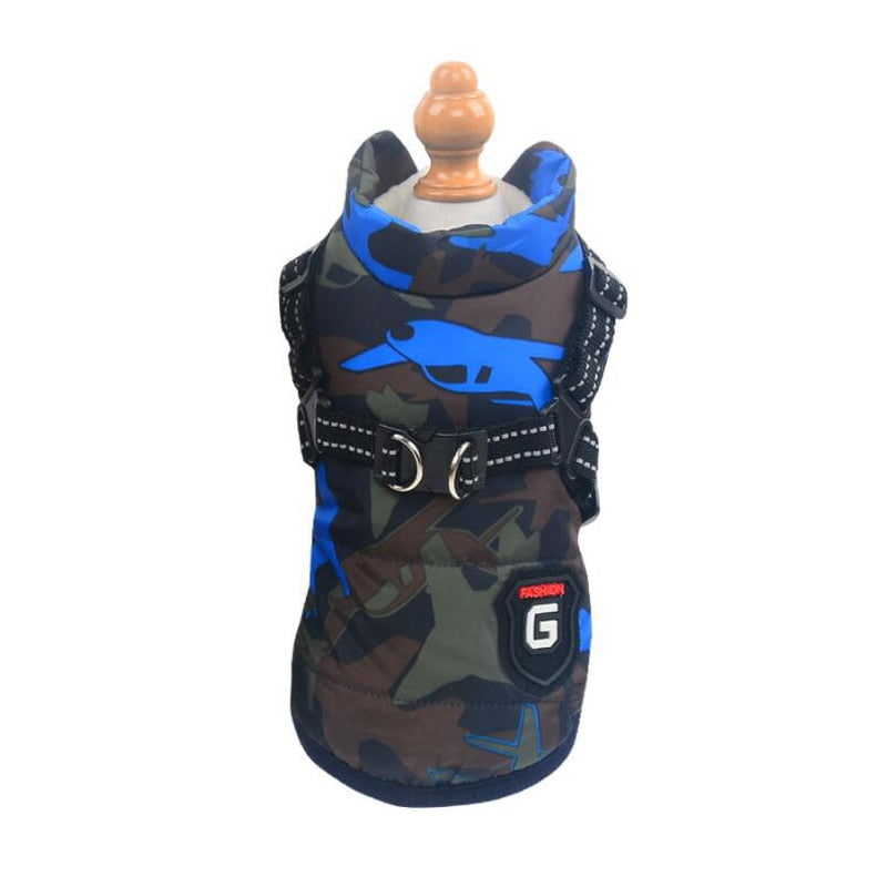 Manteau d'hiver imperméable pour chiens de petite et grande taille