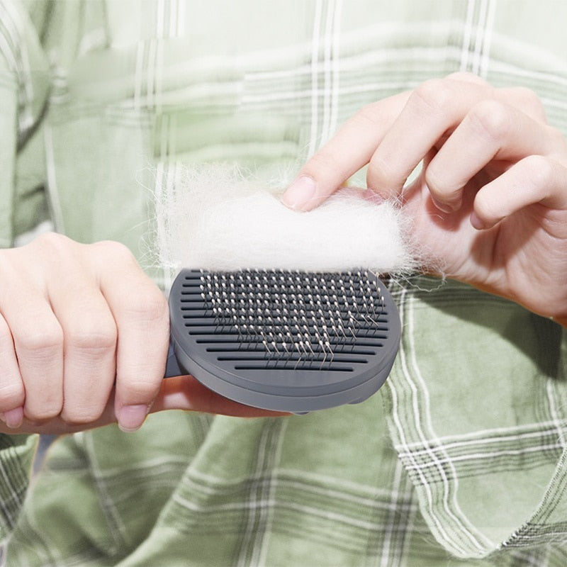 Cat Hair Remover Brush - Pet Grooming Tool