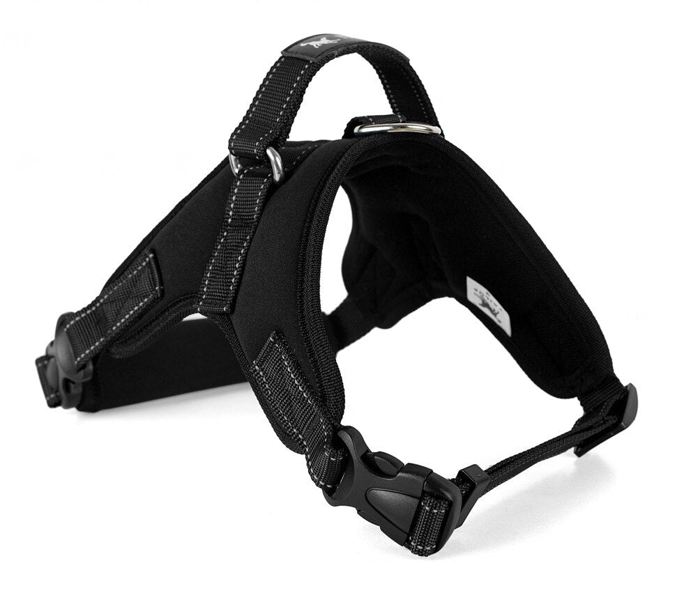 Dog harness - reflective, suitable for sizes S to XL