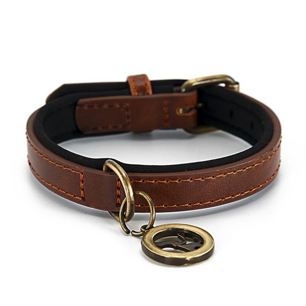 PU Leather Dog Collar - Durable and Stylish