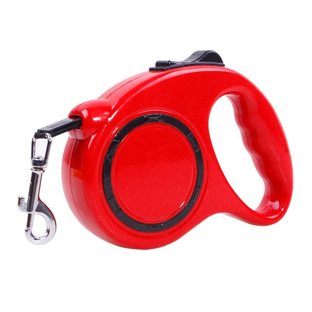 Retractable leash for dogs and cats - Made of nylon, suitable for medium to large sizes