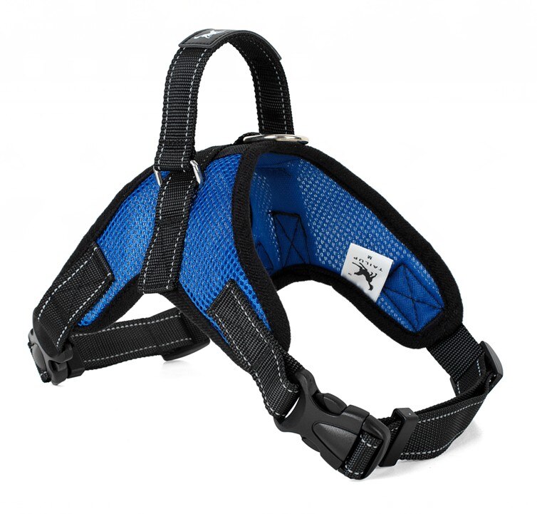 Dog harness - reflective, suitable for sizes S to XL