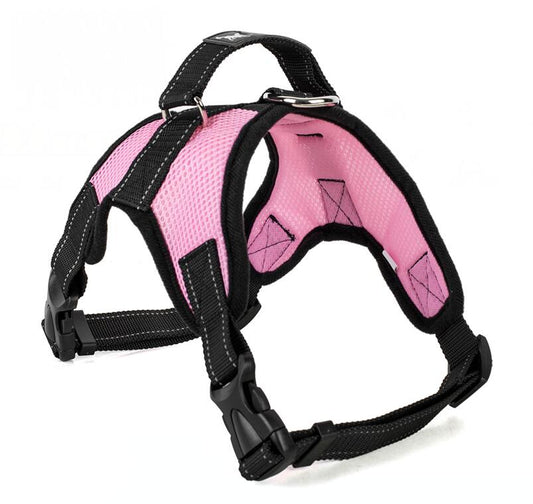 Dog harness - reflective, suitable for sizes S to XL