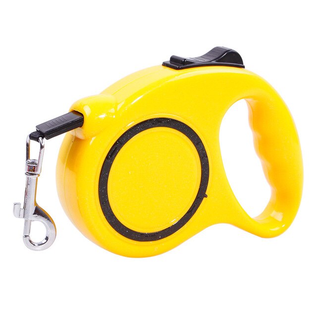 Retractable leash for dogs and cats - Made of nylon, suitable for medium to large sizes