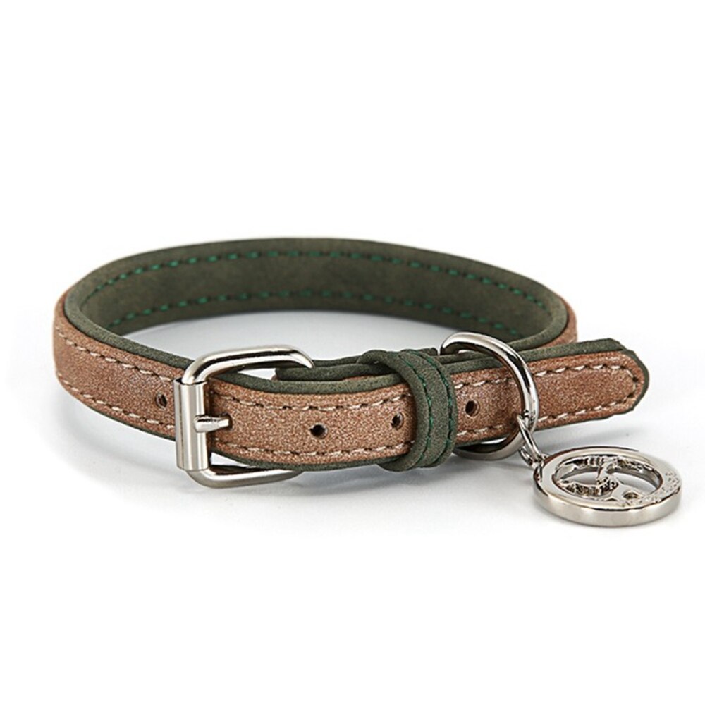 PU Leather Dog Collar - Durable and Stylish
