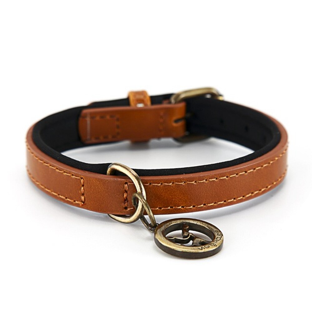 PU Leather Dog Collar - Durable and Stylish