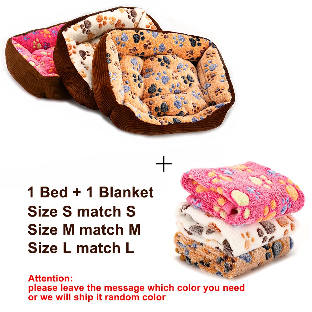 Dog bed and mat - for small, medium and large sizes