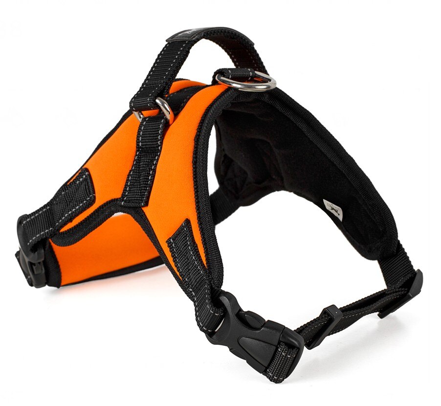 Dog harness - reflective, suitable for sizes S to XL