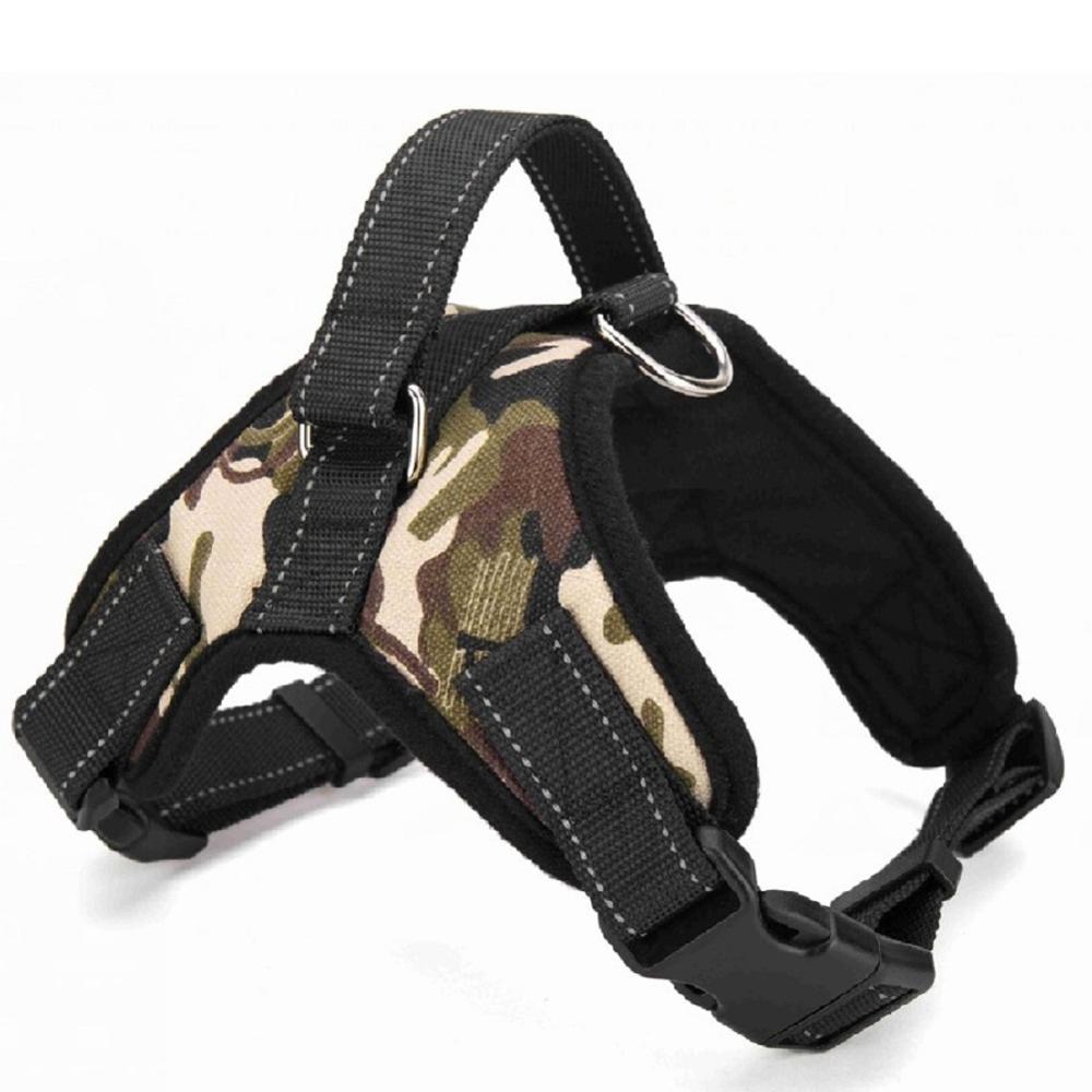 Dog harness - reflective, suitable for sizes S to XL