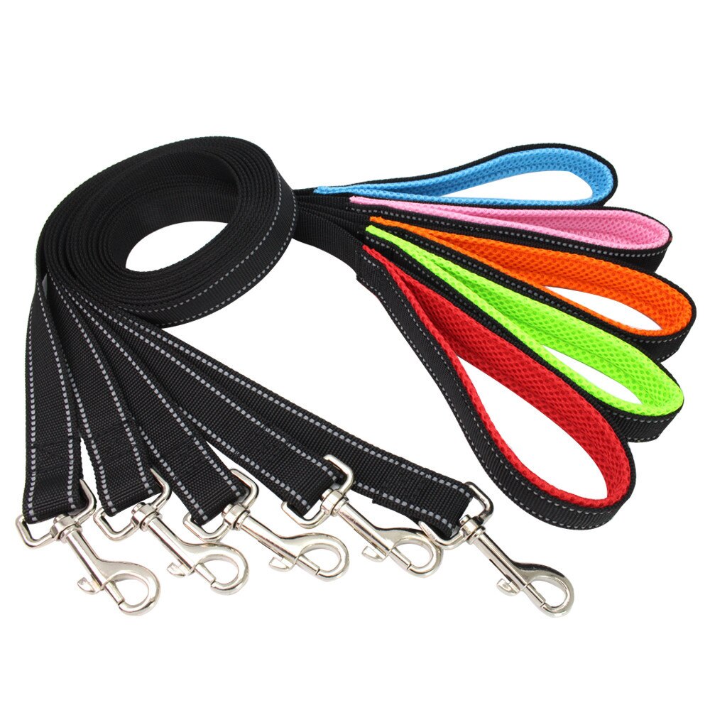 Harness and reflective collar in reinforced nylon for dogs - with rhinestones