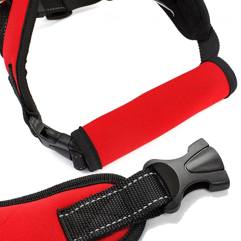 Dog harness - reflective, suitable for sizes S to XL