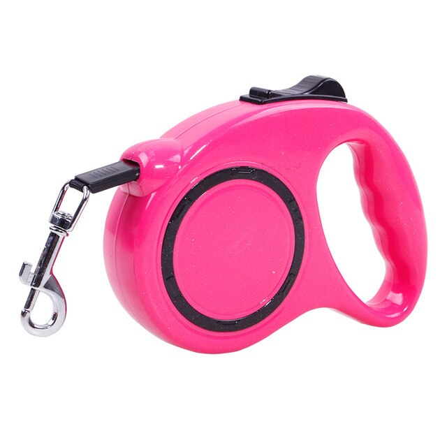 Retractable leash for dogs and cats - Made of nylon, suitable for medium to large sizes