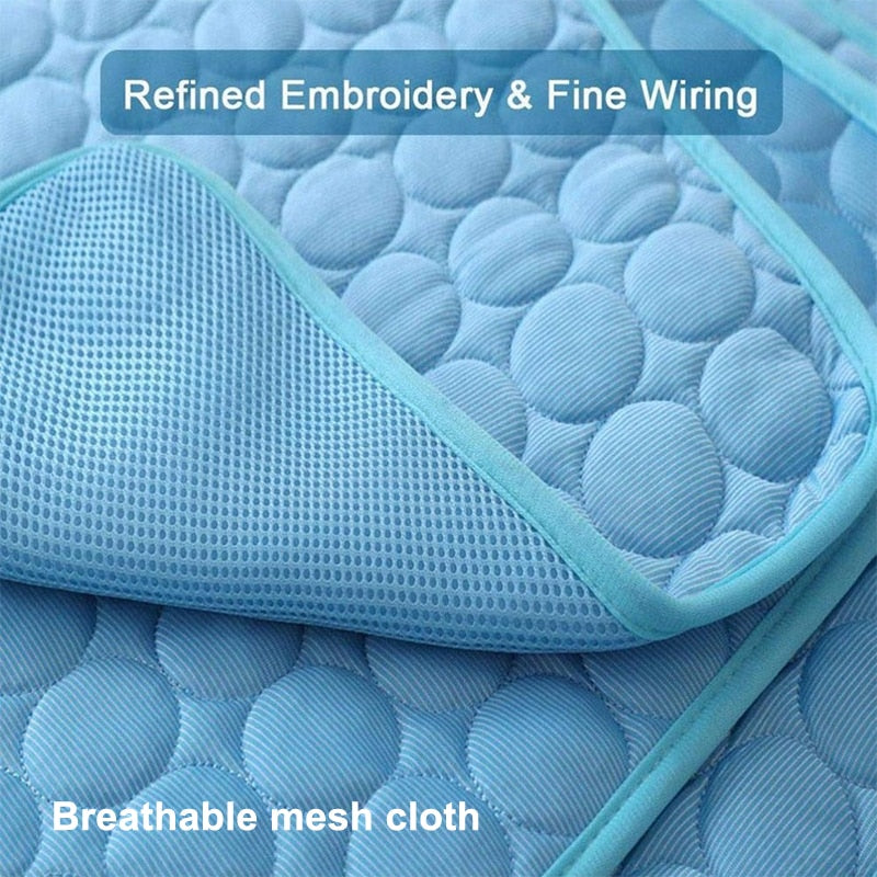 Cooling mattress for summer dogs