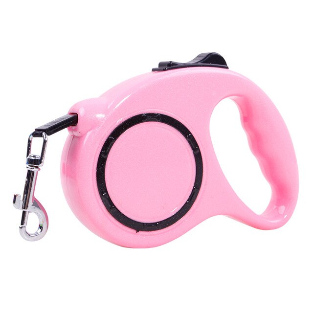 Retractable leash for dogs and cats - Made of nylon, suitable for medium to large sizes