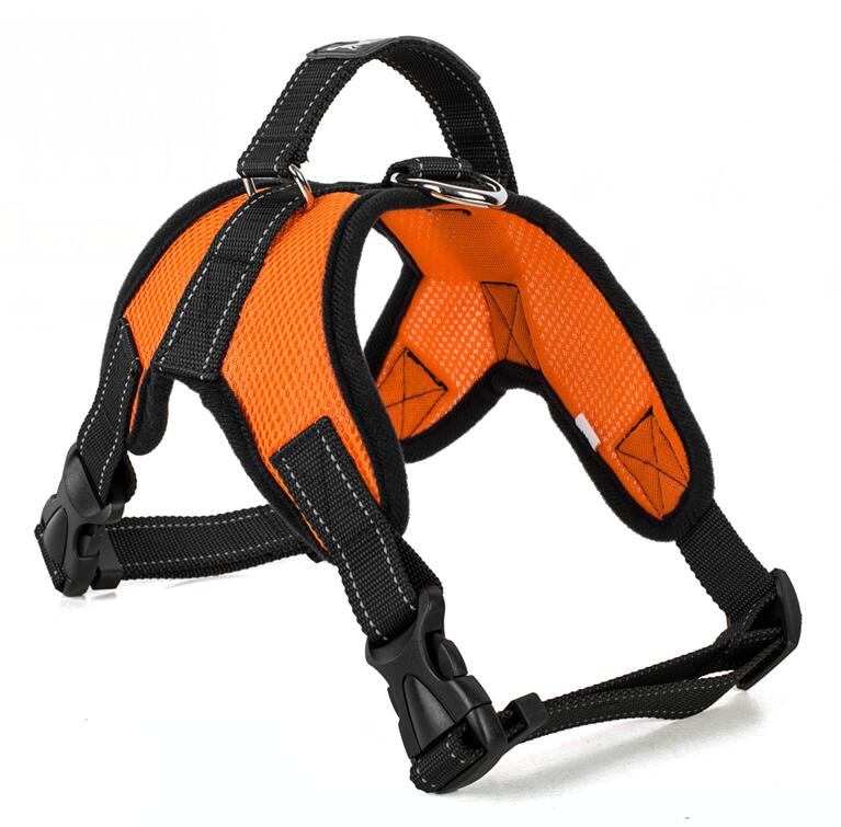 Dog harness - reflective, suitable for sizes S to XL