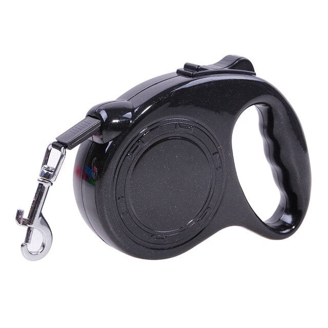 Retractable leash for dogs and cats - Made of nylon, suitable for medium to large sizes