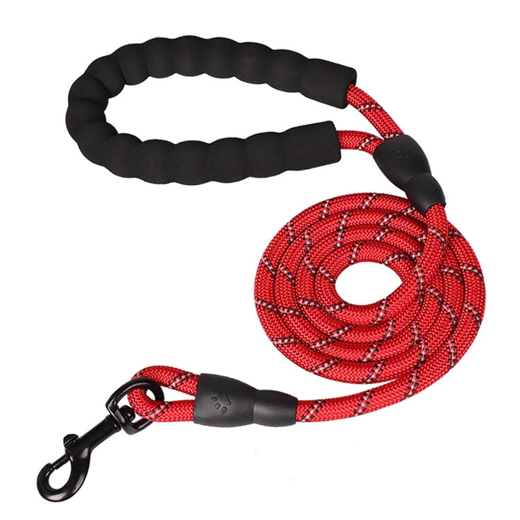Leash for dog and cat adjustable - 150 / 200 / 300 cm - carabiner