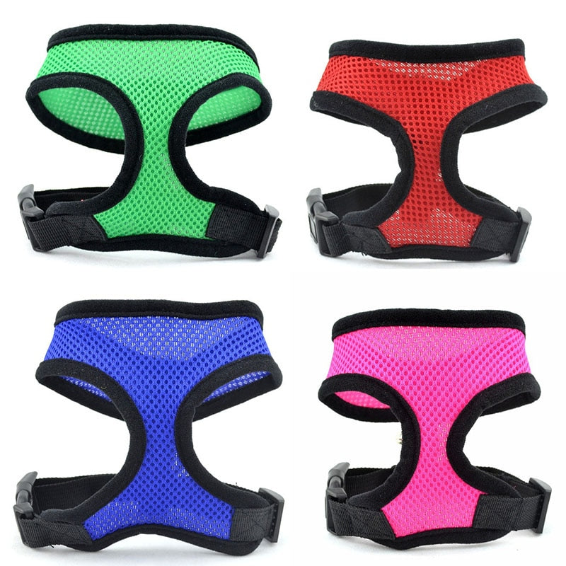 Nylon mesh dog harness - PUPRETTY