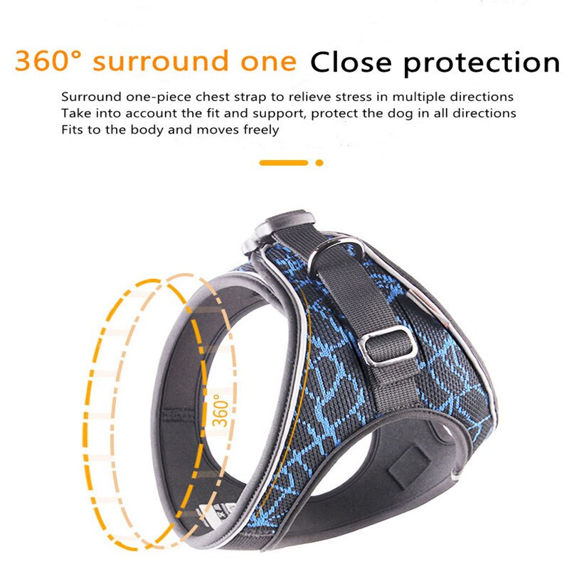 Design and reflective chest harness