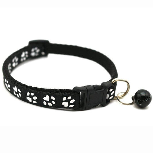 Colorful cat collar with bell - Adjustable and practical