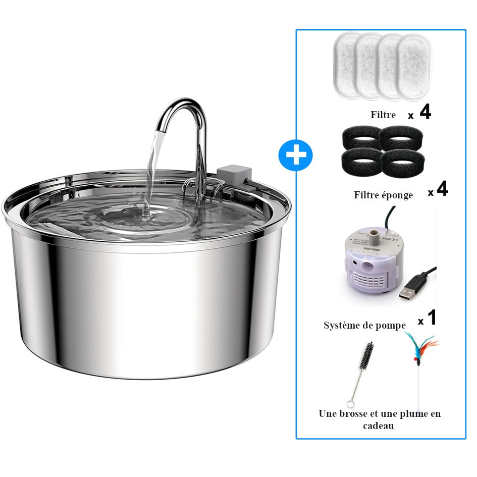 Fountain Inox Collection - Ultra Quiet- Stainless Steel