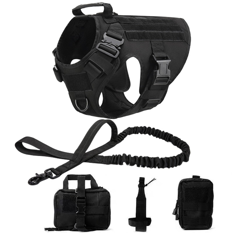 Tactical dog harness - for intensive training and activities