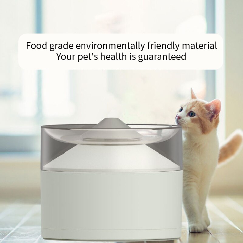Whirlpool fountain – Automatic – Elegant Design - food-grade plastic