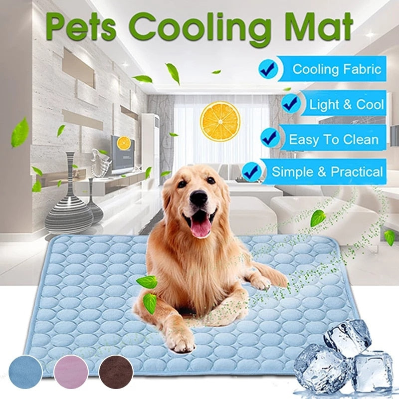 Cooling mattress for summer dogs
