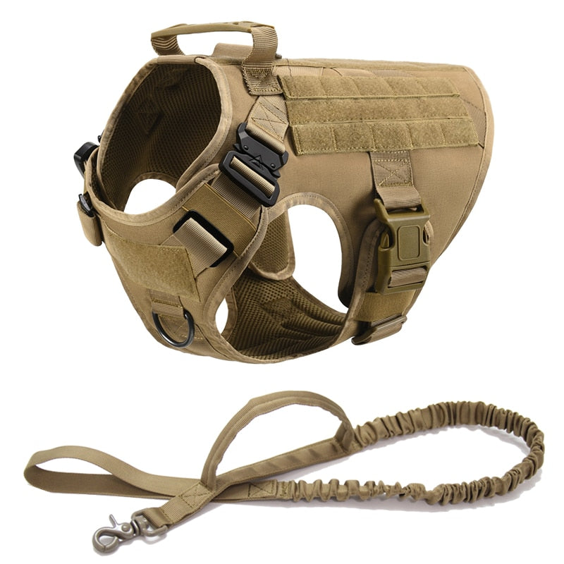 Tactical dog harness - for intensive training and activities