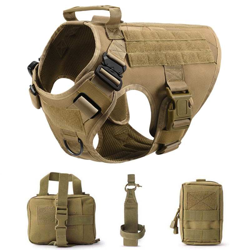 Tactical dog harness - for intensive training and activities