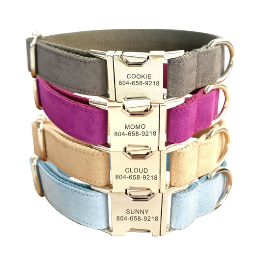Personalized Dog Collar - With Free Engraving and ID Tag