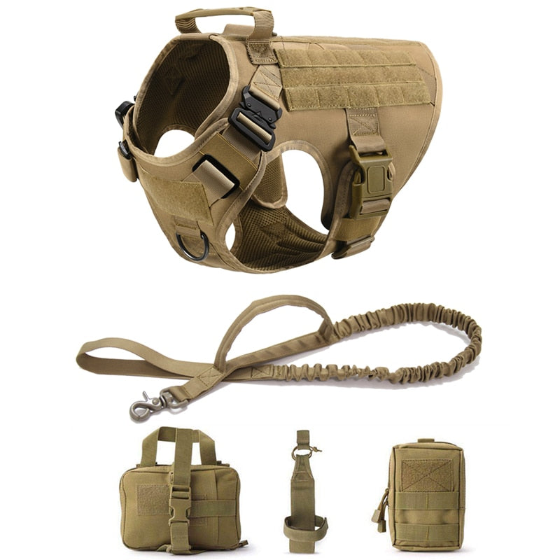 Tactical dog harness - for intensive training and activities