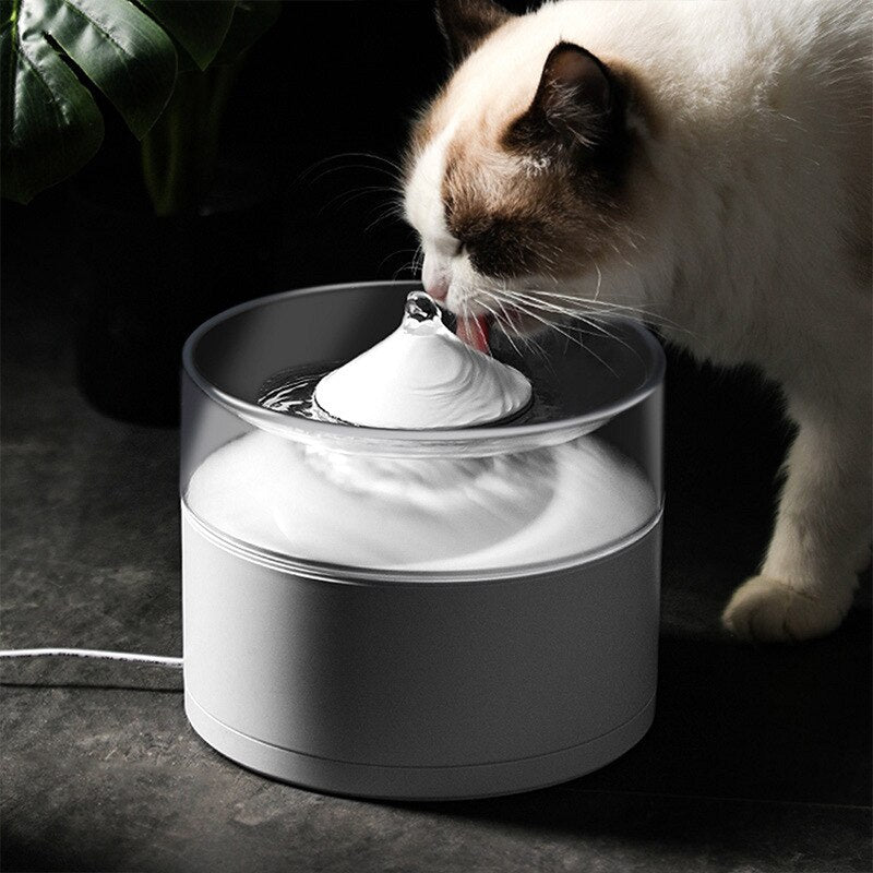 Whirlpool fountain – Automatic – Elegant Design - food-grade plastic